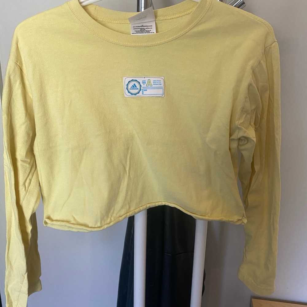 Vintage cropped adidas long sleeve